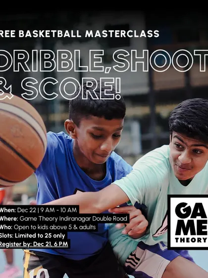 Join us for a free basketball masterclass to celebrate the launch of our coaching at Cauvery School. It's the perfect chance to experience our world class coaching firsthand.