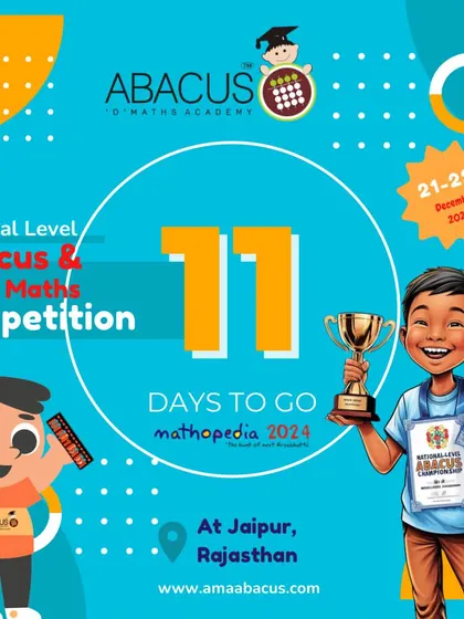 11 days to go! The countdown continues for our national level event.