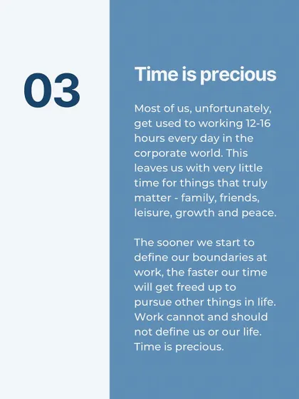 The hard truths about corporate life: money won't bring you joy, work often comes before health, and your time is precious.