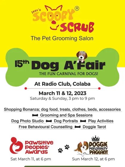 As official grooming partners for the 15th Dog A'Fair in Colaba, we brought our expertise and even our award-winning Toy Poodle, Mr. Kimutaku, to the event.