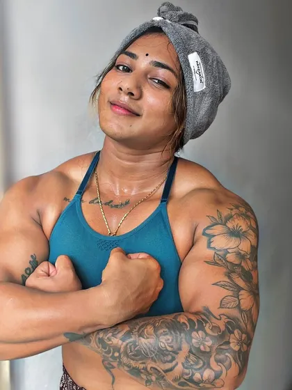 Another shot with the Payaakon towel, showing that I value quality in all aspects of my fitness lifestyle.