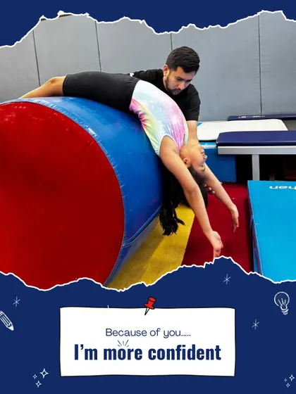 "Because of you, I'm more confident." Our coaches help children overcome their fears and master new skills, which directly translates into a huge boost in self-confidence.