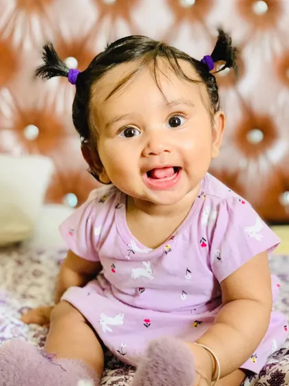 My doll with the cutest expression.