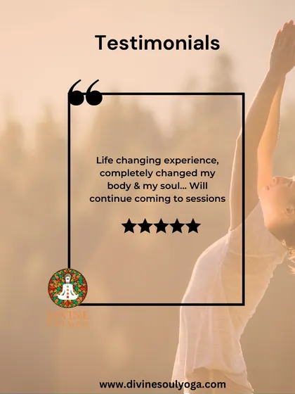 We are humbled by this feedback describing the experience as life changing. Our goal is to support you in continuing this journey of transforming your body and soul.