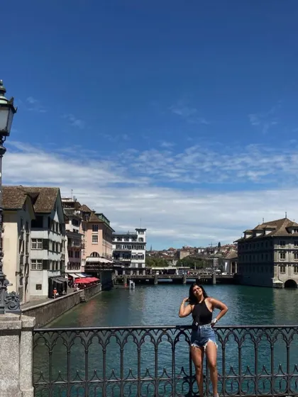 Exploring the beautiful city of Zurich. Traveling and seeing the world is one of my passions, and my fitness journey has given me the physical freedom and confidence to do it without hesitation.