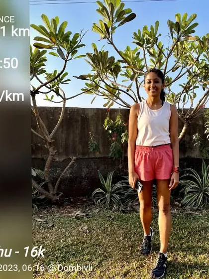 A 16km run at a 5:18/km pace. You must choose the pain of discipline or the pain of regret.