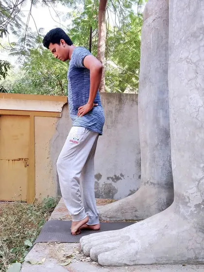 This toe-strengthening exercise is crucial for building a strong foundation for all standing and balancing postures. Strength grows in the moments you think you cannot continue, but you persevere.
