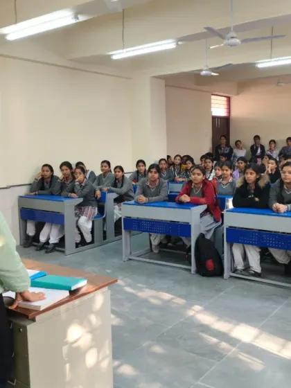 Our team conducting a Health & Nutrition Camp at Samagra Shiksha School in New Delhi. We are dedicated to spreading wellness and mindfulness to create a healthier future generation.