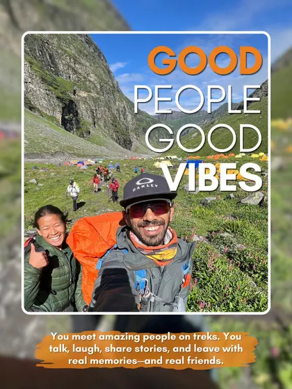 Good people, good vibes. On my trips, you meet amazing people from all walks of life. You leave with real memories and real friends.