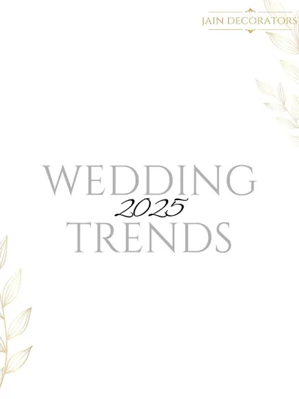 I am always looking ahead at the latest wedding trends. This allows me to offer you fresh and modern ideas, whether it's a romantic "Floral Bliss" or an elegant "Pearl Hue" theme.