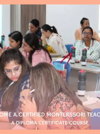 A typical classroom session during our in-person practicals. Trainees are fully immersed, working with materials and receiving direct guidance from our instructors. This practical component is essential for building the muscle memory and confidence needed in a real classroom.
