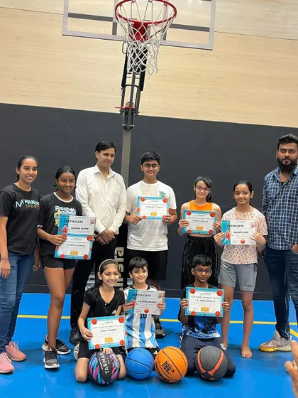 A group of our summer camp participants with their certificates. It was a fantastic camp filled with learning and improvement.