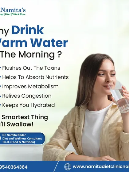 Starting your day with warm water is one of the smartest things you can do. It helps flush out toxins, improves metabolism, relieves congestion, and keeps you hydrated, setting a healthy tone for the rest of the day.