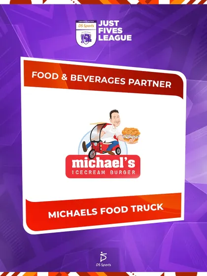 Good food is essential for a great day. Michael's Food Truck served as our Food & Beverages Partner, keeping players and spectators energized.