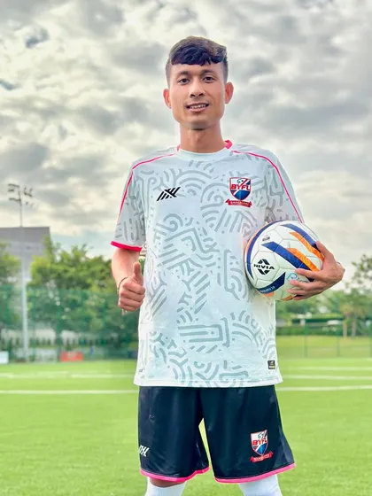 Coach Zicco, a valued member of our technical staff, ready for the new season.