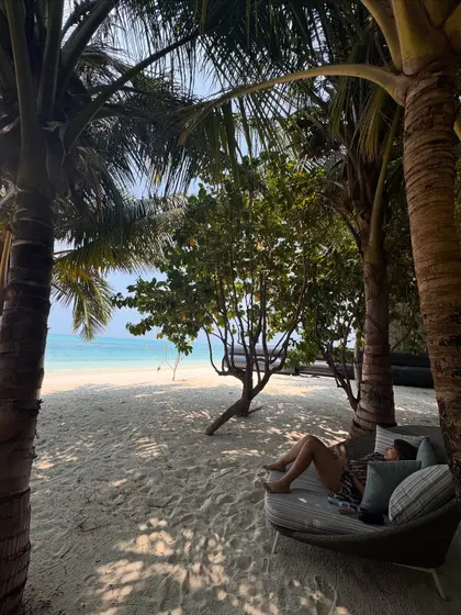 Finding your own quiet corner to rest and recharge. Our retreats offer the perfect balance of group activities and solo time for reflection and afternoon naps.
