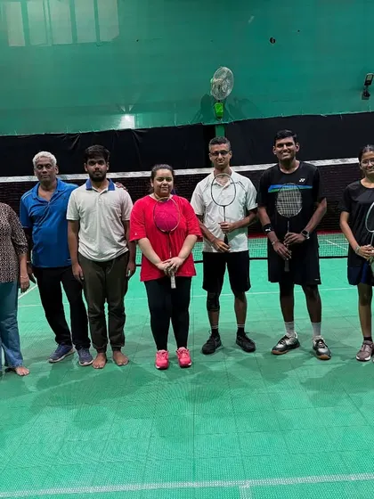 Players from different batches come together to compete and showcase their skills.