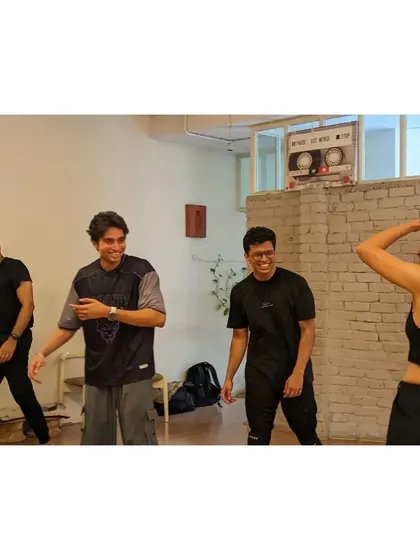 Candid moments of fun and friendship are just as important as the dance itself.