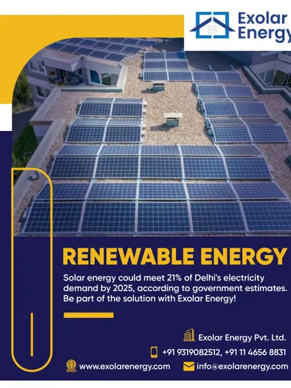 By 2025, solar energy could meet 21% of Delhi's electricity demand. Be part of the solution by investing in renewable energy with us.