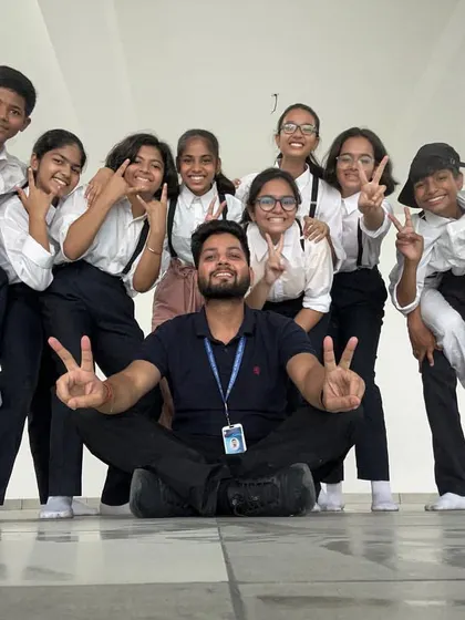 Just a casual pose with my rockstars. We are more than just a dance class; we are a family that supports each other.