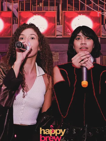 Another look at this amazing duet. Their performance was a highlight of the night.