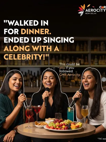 This image captures the excitement of a spontaneous night out, where you could end up singing along with a celebrity. It highlights the unexpected and memorable experiences that happen here.