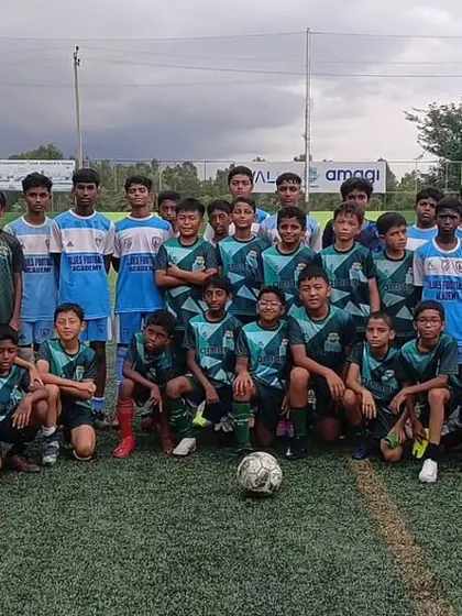 The full U13 squad ready for their friendly clash at Kannuru. We believe in providing opportunities to test skills in a competitive setting.