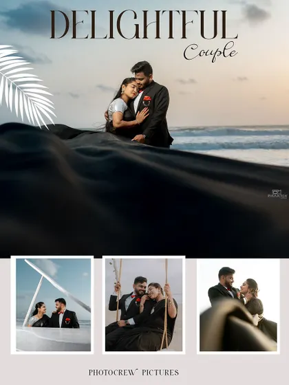 Duplicate of image 139, a beach pre-wedding collage.