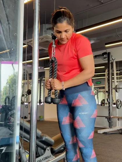 Tricep pushdowns are essential for building lockout strength for my bench press. Every accessory exercise has a purpose.