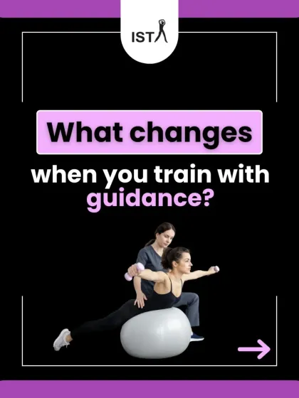 What changes when you train with guidance? You move from confusion and guesswork to structured workouts and balanced progress.