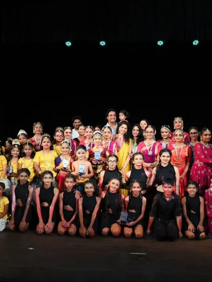 A group photo with all the talented young performers from the first edition of the Chota Canvas Dance Festival. We are proud to provide a stage for the next generation of artists.