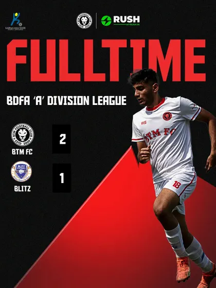 Another hard-fought 2-1 win, this time against a good Blitz FC side. We rode on a brace from our key player to get the result.