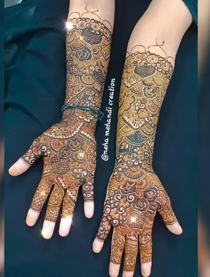 A beautiful and intricate design for a client, showcasing a mix of floral and geometric patterns.