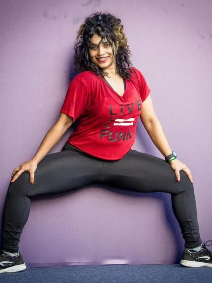 Dance your heart out, feel those heartbeats. A power pose to remind myself of my own strength.