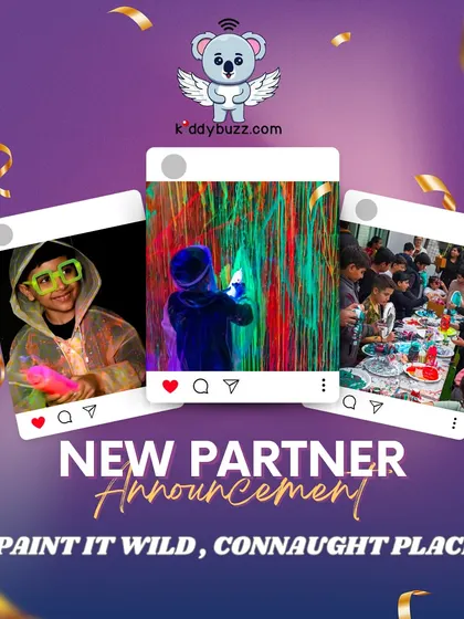 Unleash your child's creativity with a party at Paint It Wild in Connaught Place. Kids can splash, play, and create in a world of colors, and you get 15% off with me.