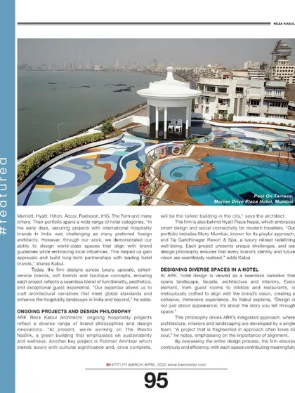 Another look at my feature in BW Hotelier. Here, I talk about our design philosophy for hotels, viewing each project as a seamless narrative that unfolds across the lobby, facade, rooms, and restaurants. It's not just about appearance; it's about the story you tell.