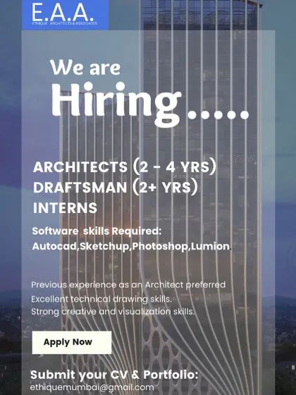 E.A.A. in Mumbai is hiring for multiple roles.