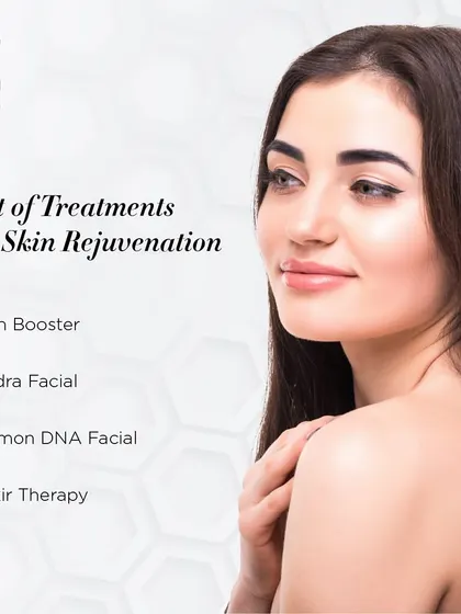 A list of my top treatments for skin rejuvenation, including Skin Boosters, Salmon DNA Facial, and Elixir Therapy.