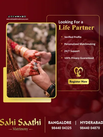 When you are looking for a life partner, trust is everything. I guarantee verified profiles, personalized matchmaking based on your needs, 24/7 support, and 100% privacy.