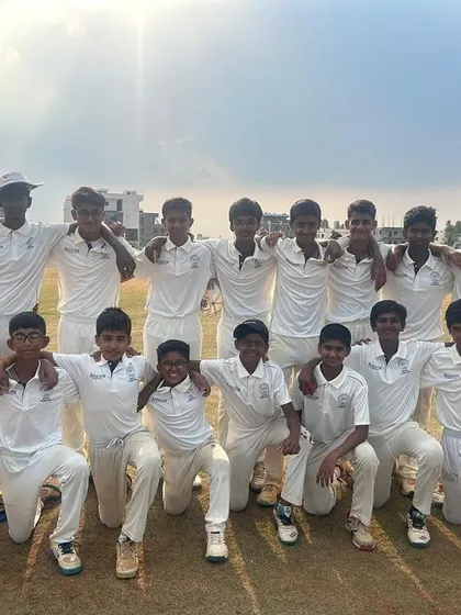Our club team, RV College Gymkhana, had a strong start to the KSCA U16 League season with two wins in their first three games.