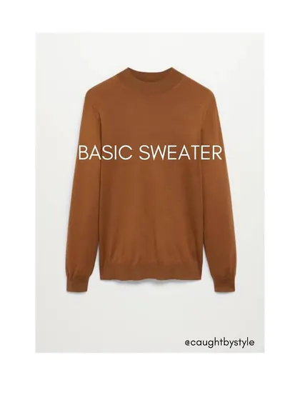 Every man needs a collection of basic sweaters. They are the workhorses of a fall and winter wardrobe and can be layered over shirts or worn on their own.