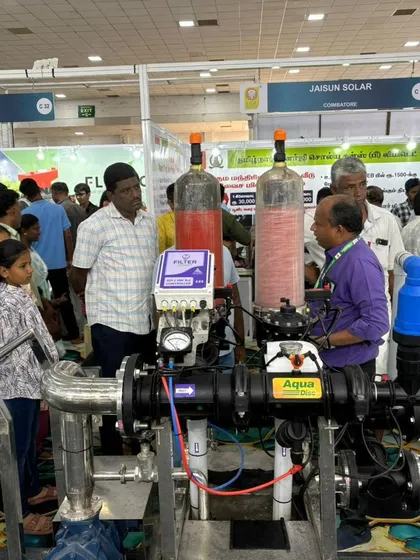 Visitors at Agri Intex 2025 get a close-up look at our advanced fertigation and filtration equipment, designed for large-scale agricultural operations.