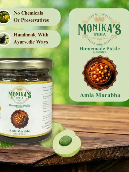 My Amla Murabba is handmade using Ayurvedic ways, with no chemicals or preservatives. This ensures you get the maximum health benefits of amla in its purest form.