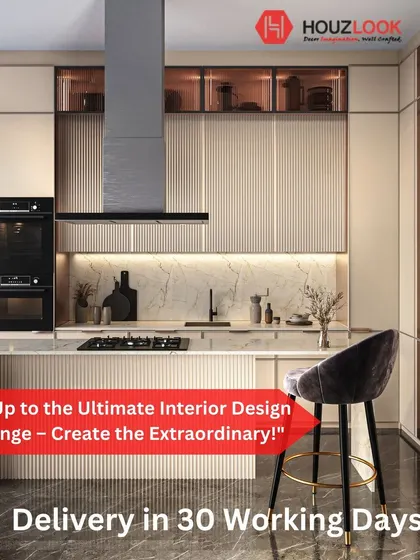 We challenge the notion that quality takes time. Our streamlined process and in-house factory enable us to deliver extraordinary interiors, like this modern kitchen, in just 30 working days.