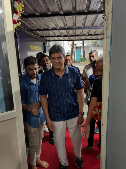 The legend arrives. Prakash Padukone at the inauguration of our new High-Performance Centre, ready to inspire the next generation.