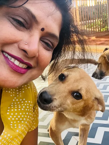 Every dog has a story, and I love being a part of it. This curious Indie pup is a treasured member of our Star Pups family.