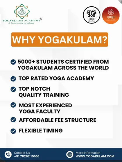 We also offer flexible options for busy lives. This poster details our 200-hour weekend Yoga Teacher Training in Bengaluru, perfect for those who want to get certified without taking time off work.