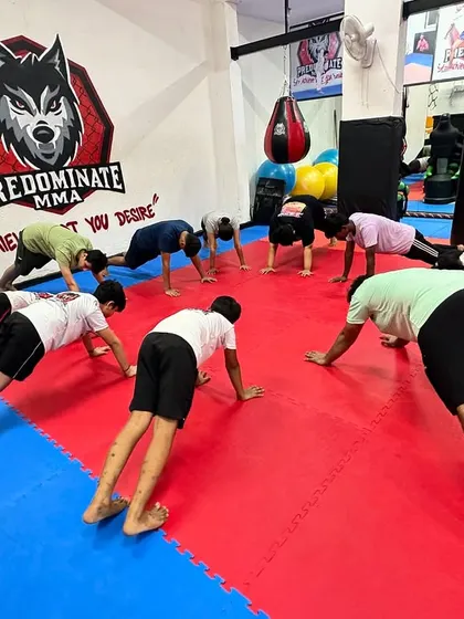 Kickboxing offers numerous health benefits, improving cardiovascular endurance and strength. Our group batches help you stay motivated.