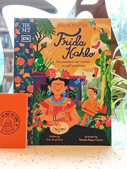 'What The Artist Saw: Frida Kahlo' is another beautiful book that explores the life and work of the artist who painted her world in self-portraits.