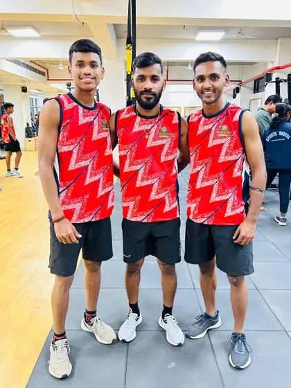 Three of our players from the Odisha Juggernauts team, united in their pursuit of excellence.